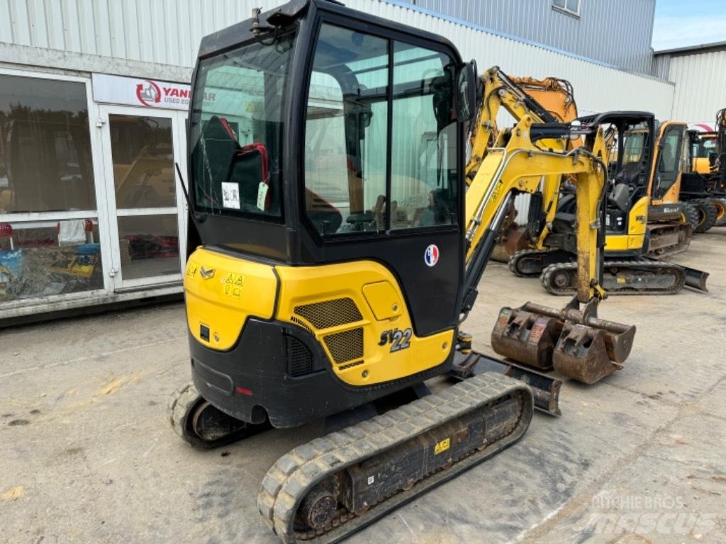 Yanmar SV22 (01542) Mini ekskavatörler, 7 tona dek