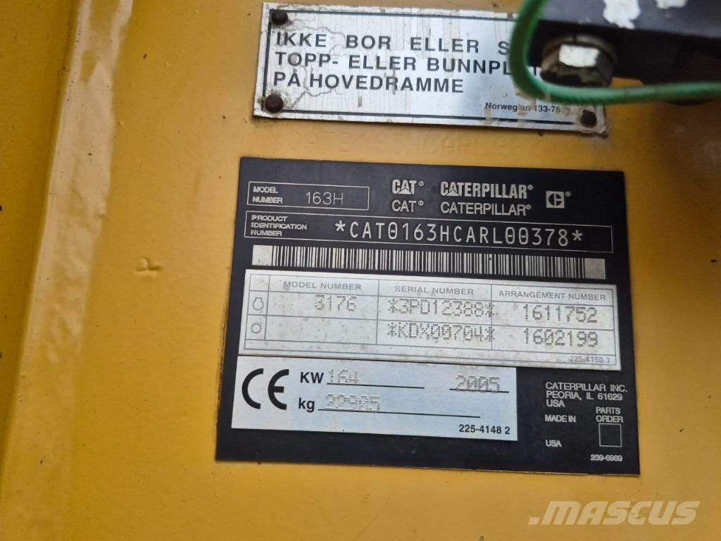 CAT 163 H Greyderler