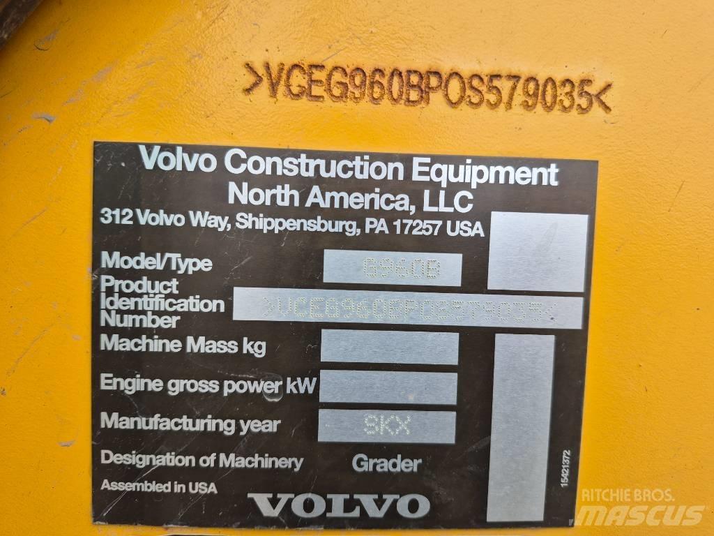 Volvo G 960B Greyderler
