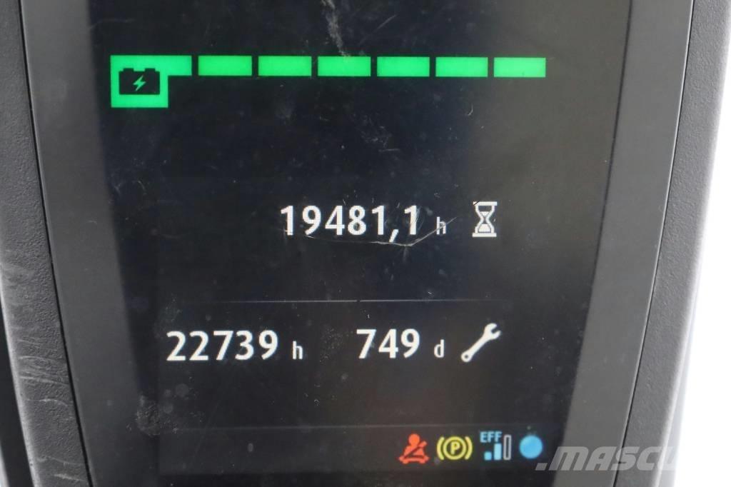 Linde E-30-HL-01-600 Elektrikli forkliftler