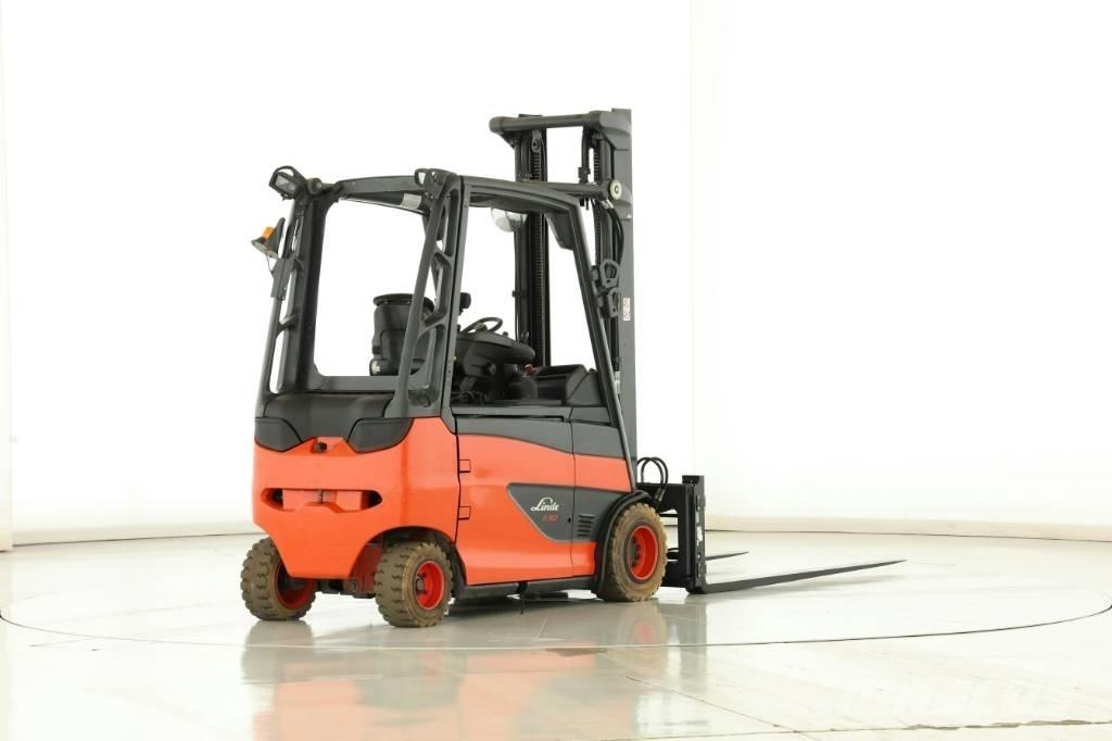 Linde E-30-HL-01-600 Elektrikli forkliftler
