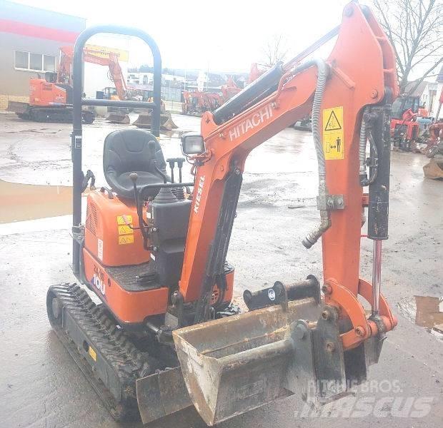 Hitachi ZX 10 U-6 Mini ekskavatörler, 7 tona dek