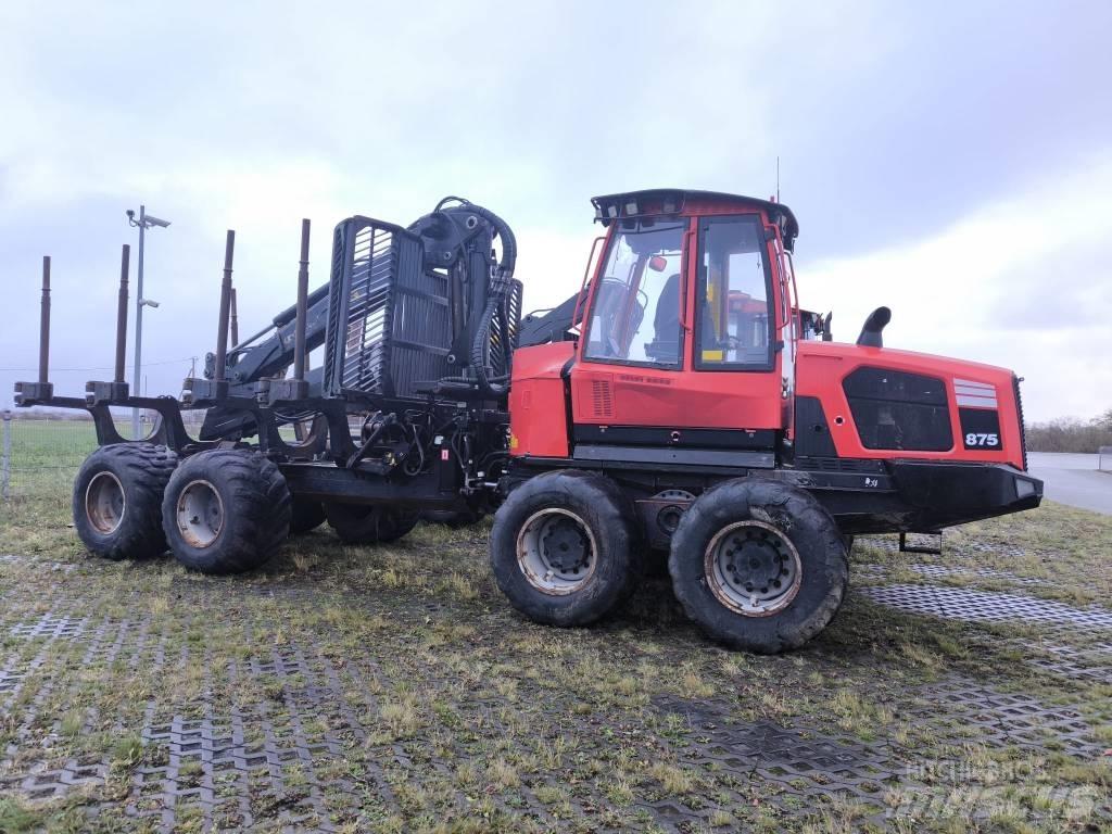 Komatsu 875 Tomruk yükleyici traktörler