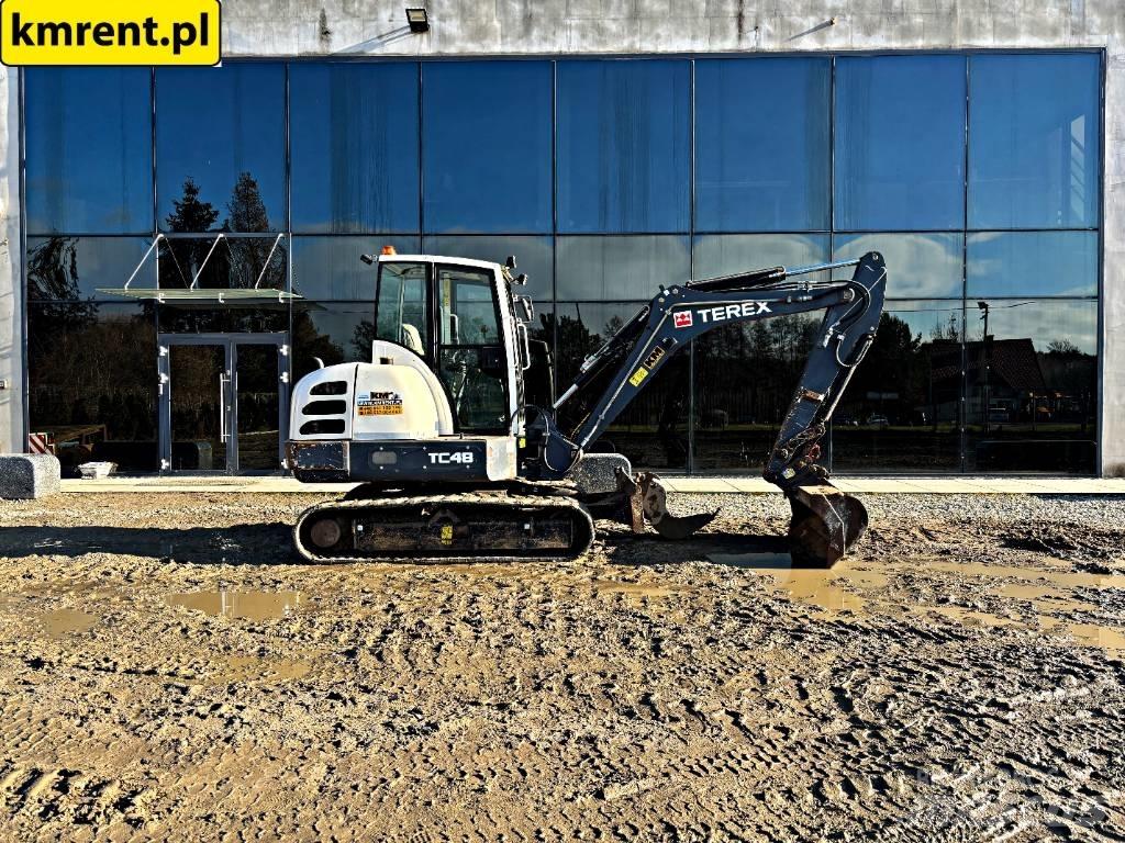 Terex TC48 Mini ekskavatörler, 7 tona dek