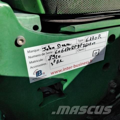 John Deere 6170 R Traktörler