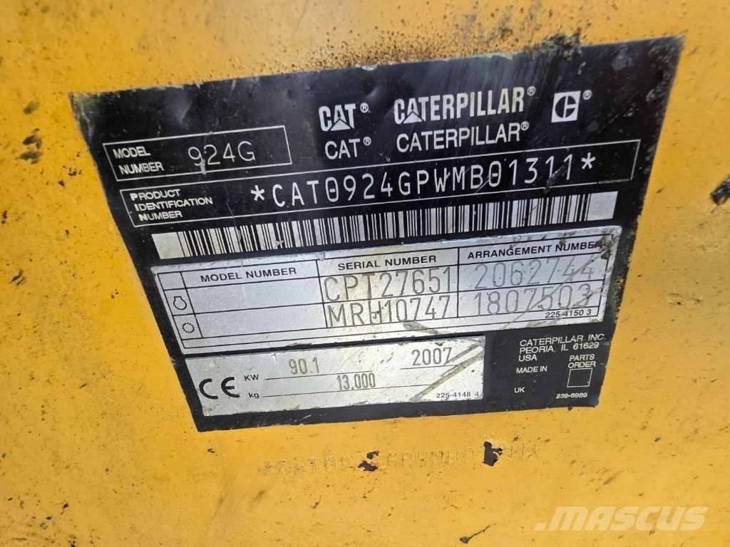 CAT 924 G Tekerlekli yükleyiciler