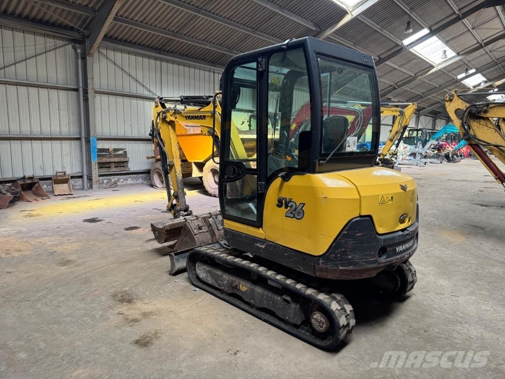 Yanmar SV26 (10639) Mini ekskavatörler, 7 tona dek