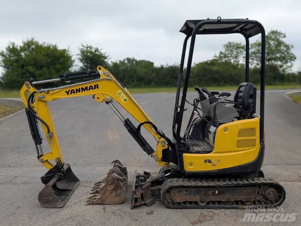 Yanmar Vio 17 Mini ekskavatörler, 7 tona dek