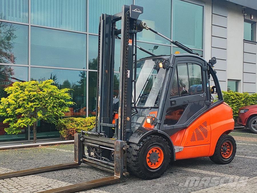 Linde H50T-01 LPG'li forkliftler