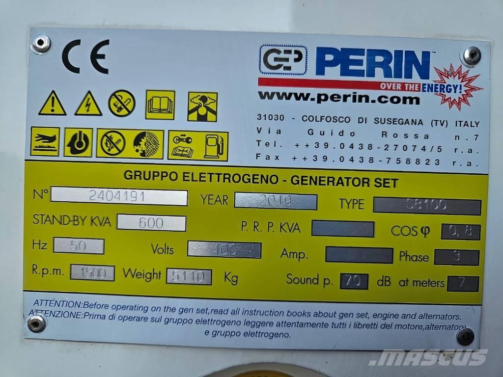  PERIN GEPI 600E Dizel Jeneratörler