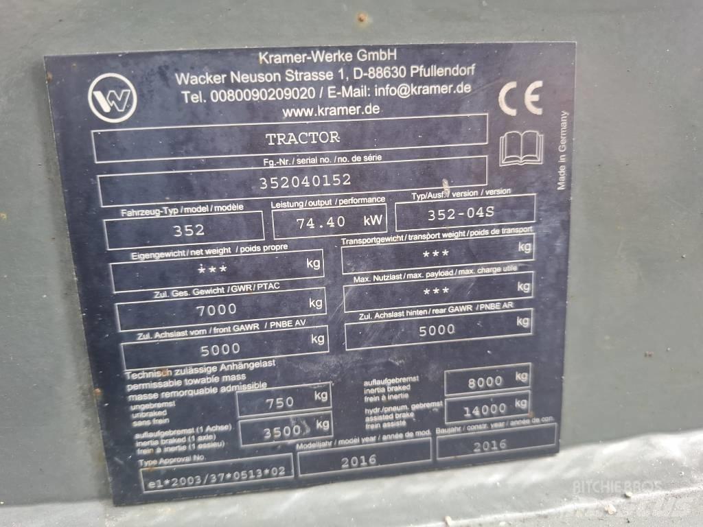 Kramer 8115 Tekerlekli yükleyiciler