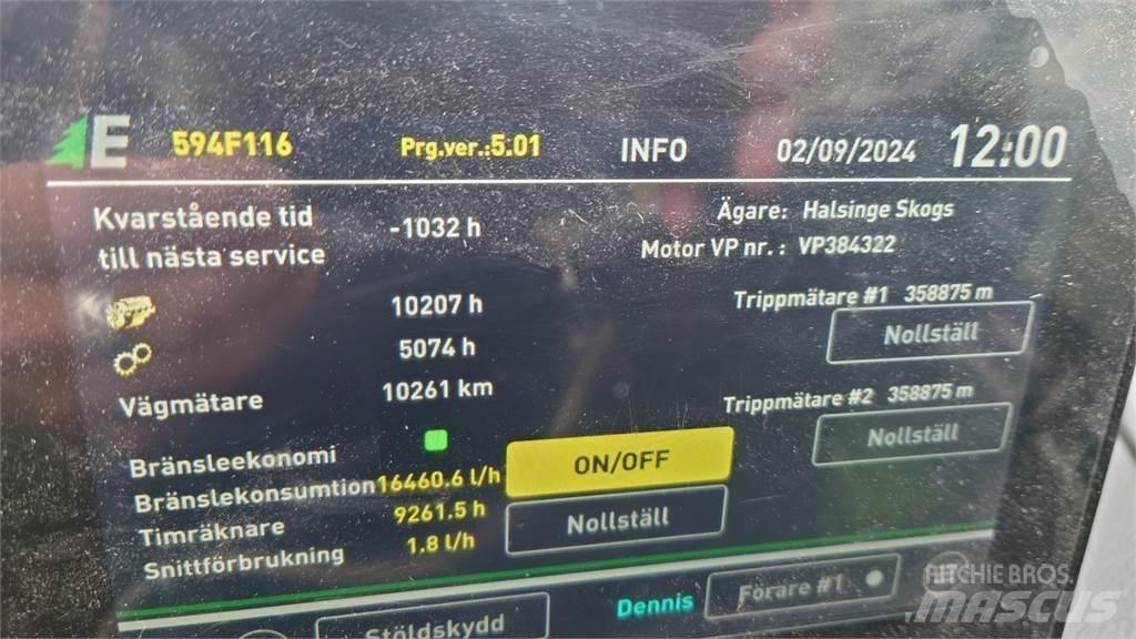 Eco Log 594F Tomruk yükleyici traktörler