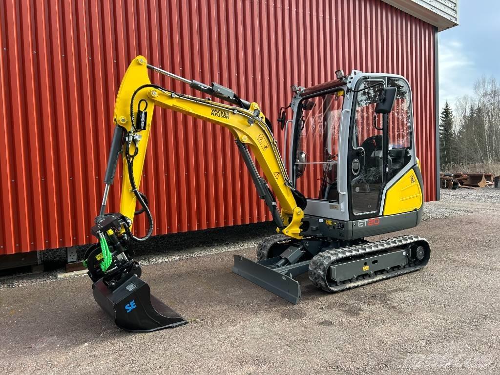 Wacker Neuson ET20 Mini ekskavatörler, 7 tona dek