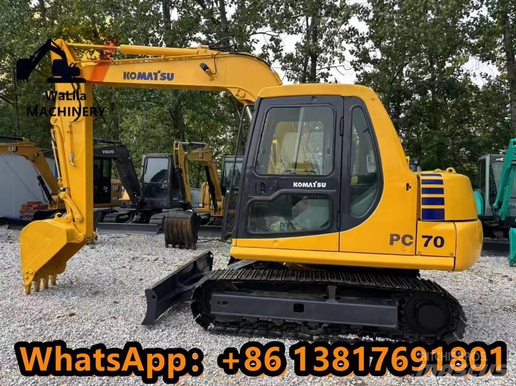 Komatsu PC 70-7 Paletli ekskavatörler