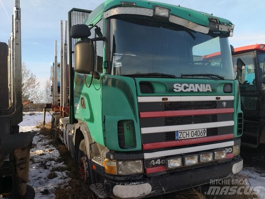 Scania 144 G Araç üzeri vinçler