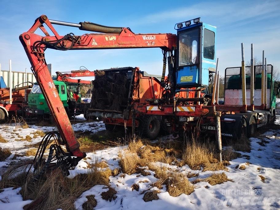 Scania 144 G Araç üzeri vinçler