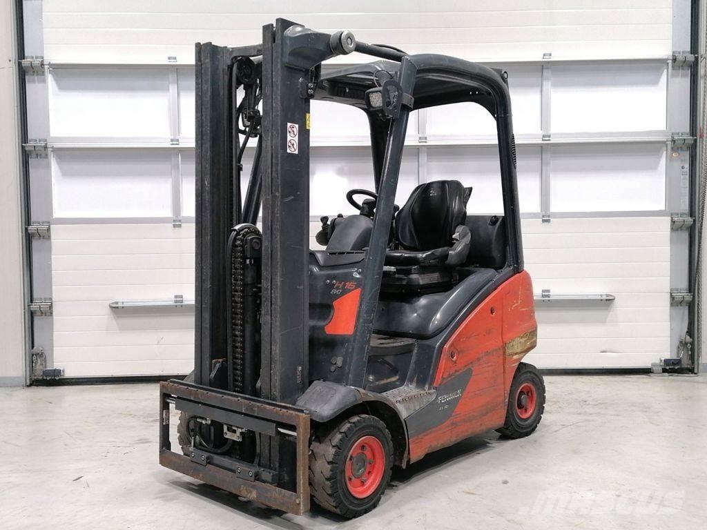 Linde H16T-01 LPG'li forkliftler