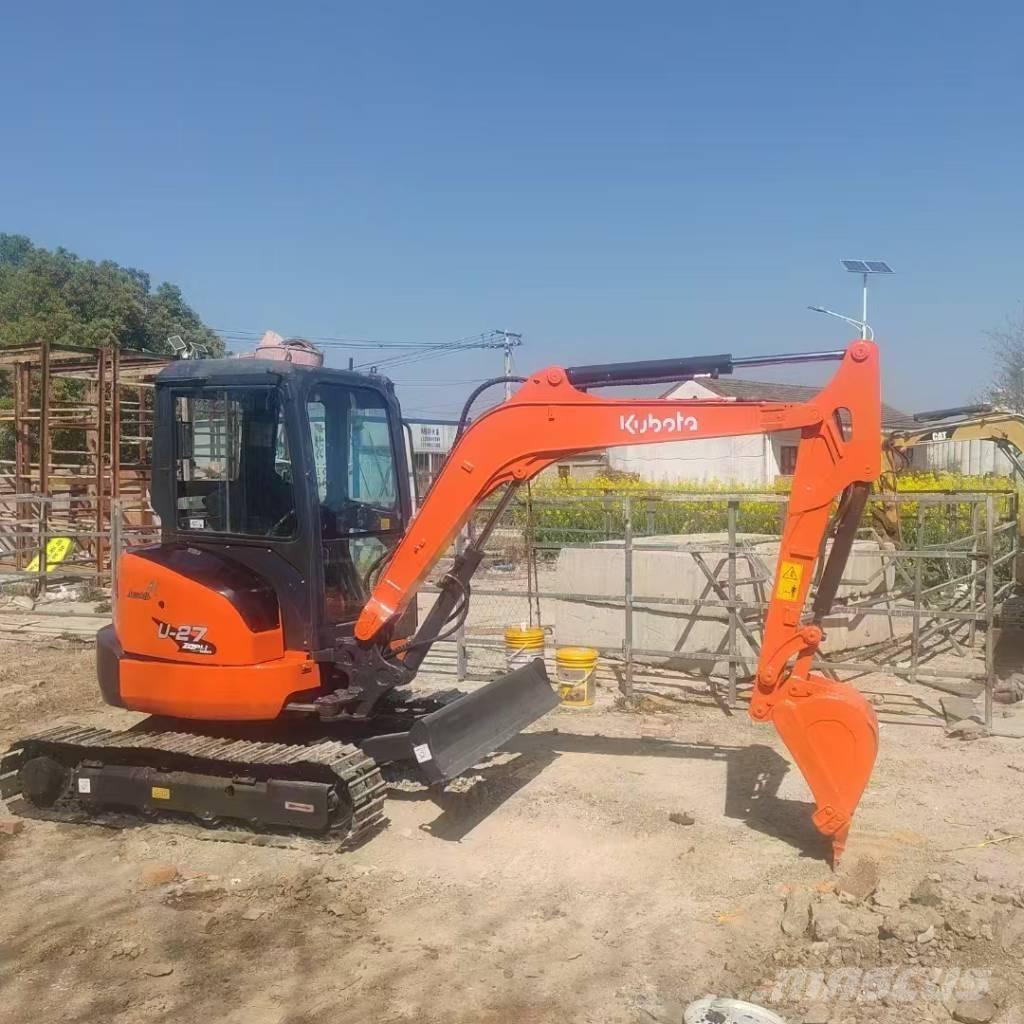 Kubota U 27 Mini ekskavatörler, 7 tona dek