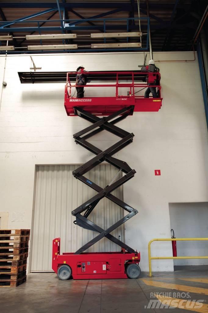 Manitou 100 SEC Makasli platformlar