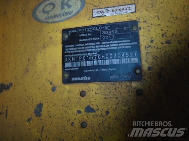 Komatsu PC1250LC-8 Paletli ekskavatörler