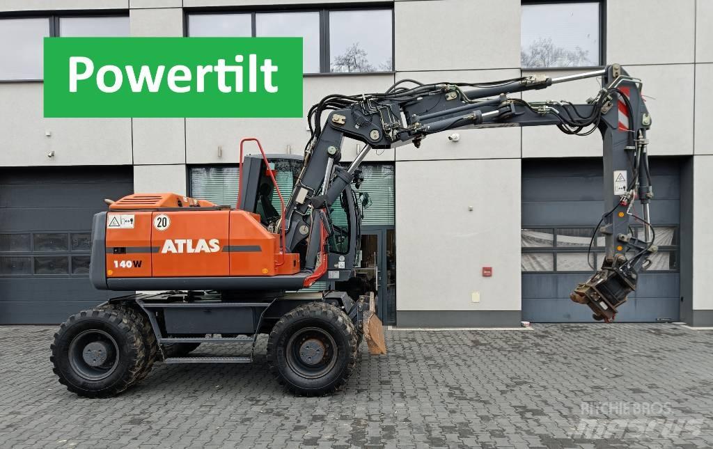 Atlas 140 W Lastik tekerli ekskavatörler