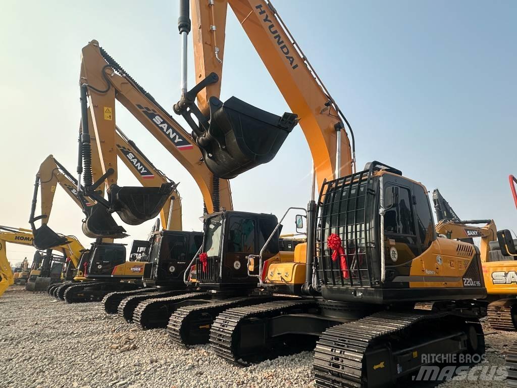 Hyundai R220LC-9S Paletli ekskavatörler