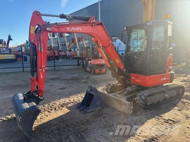 Kubota U 36-4 Mini ekskavatörler, 7 tona dek