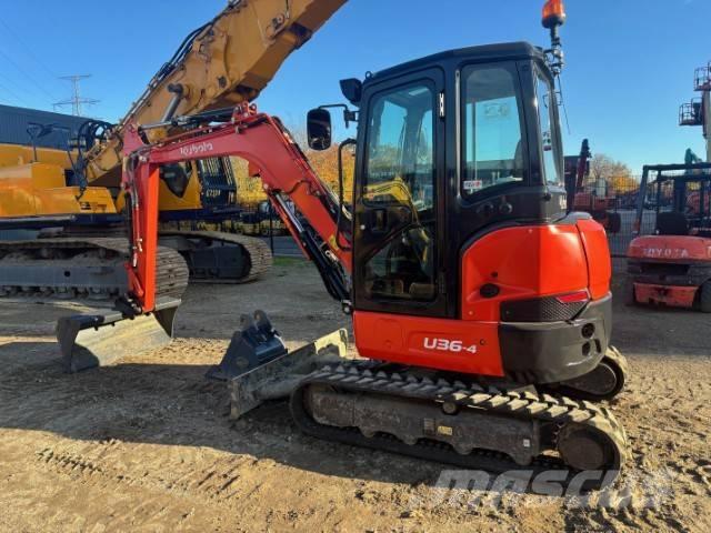 Kubota U 36-4 Mini ekskavatörler, 7 tona dek