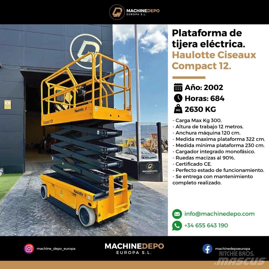 Haulotte Compact 12 Makasli platformlar