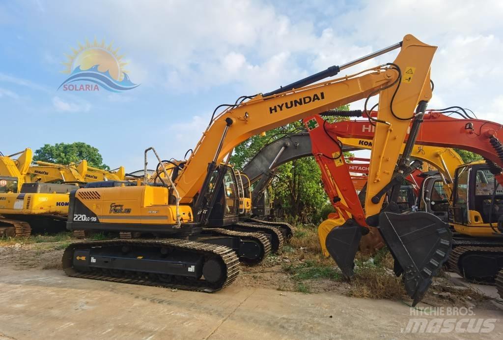 Hyundai R220LC-9S Paletli ekskavatörler