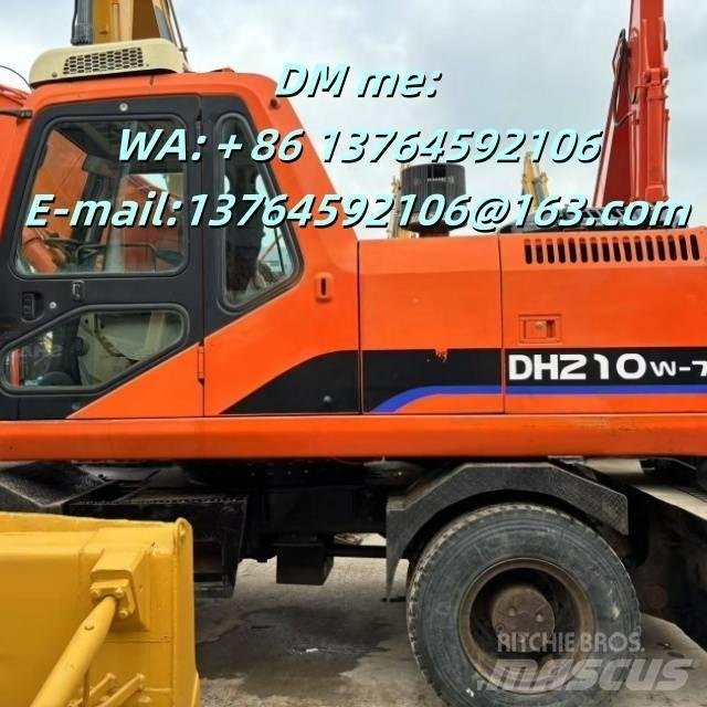 Doosan DH 210 W-7 Lastik tekerli ekskavatörler