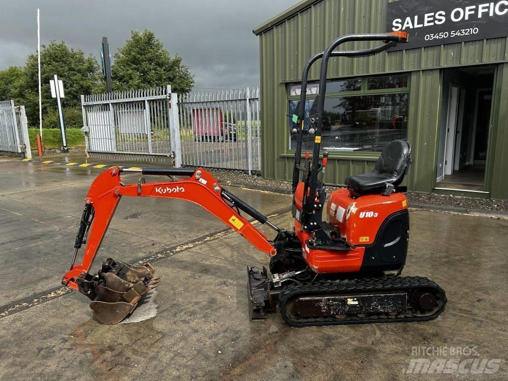Kubota U 10-3 Mini ekskavatörler, 7 tona dek