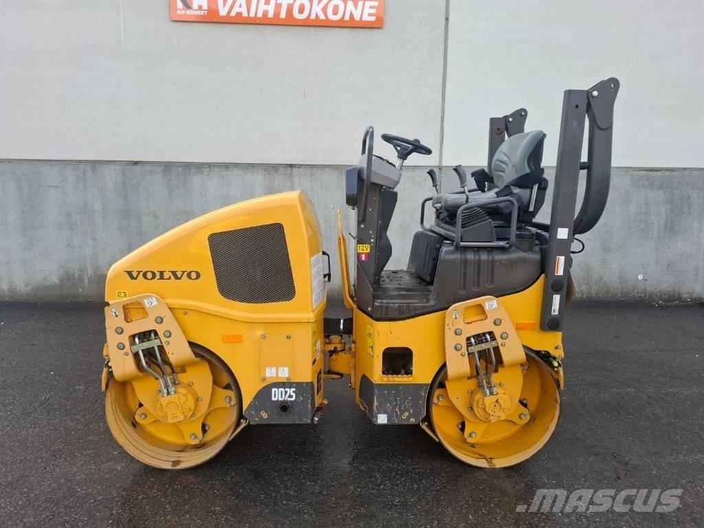 Volvo DD 25 Çift tamburlu silindirler