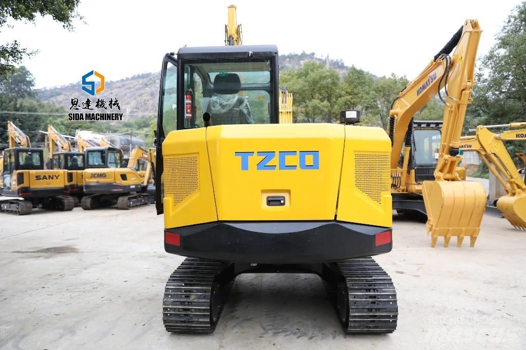TZCO TZ60 Mini ekskavatörler, 7 tona dek