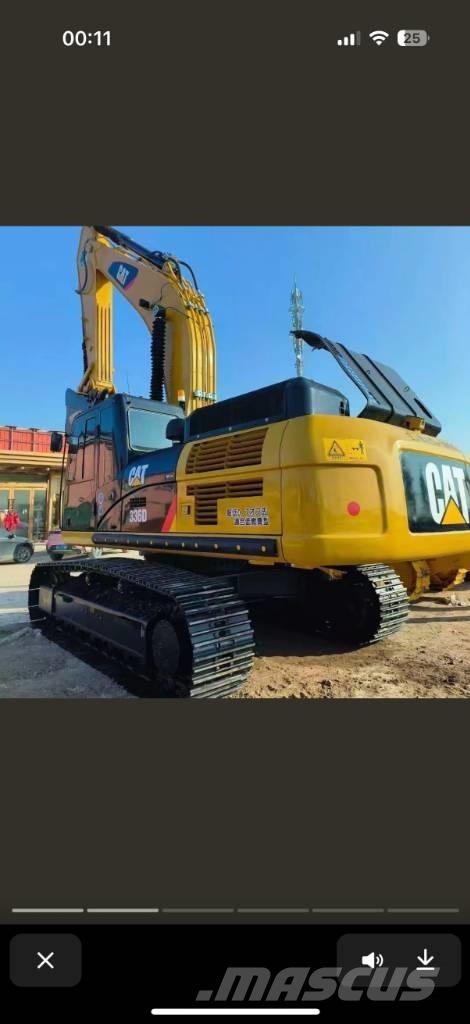 CAT 336 D L Paletli ekskavatörler