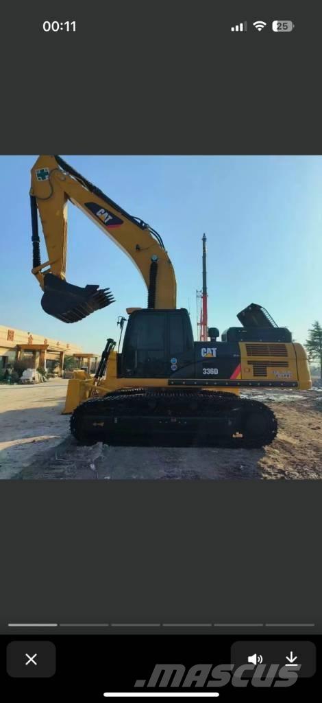 CAT 336 D L Paletli ekskavatörler
