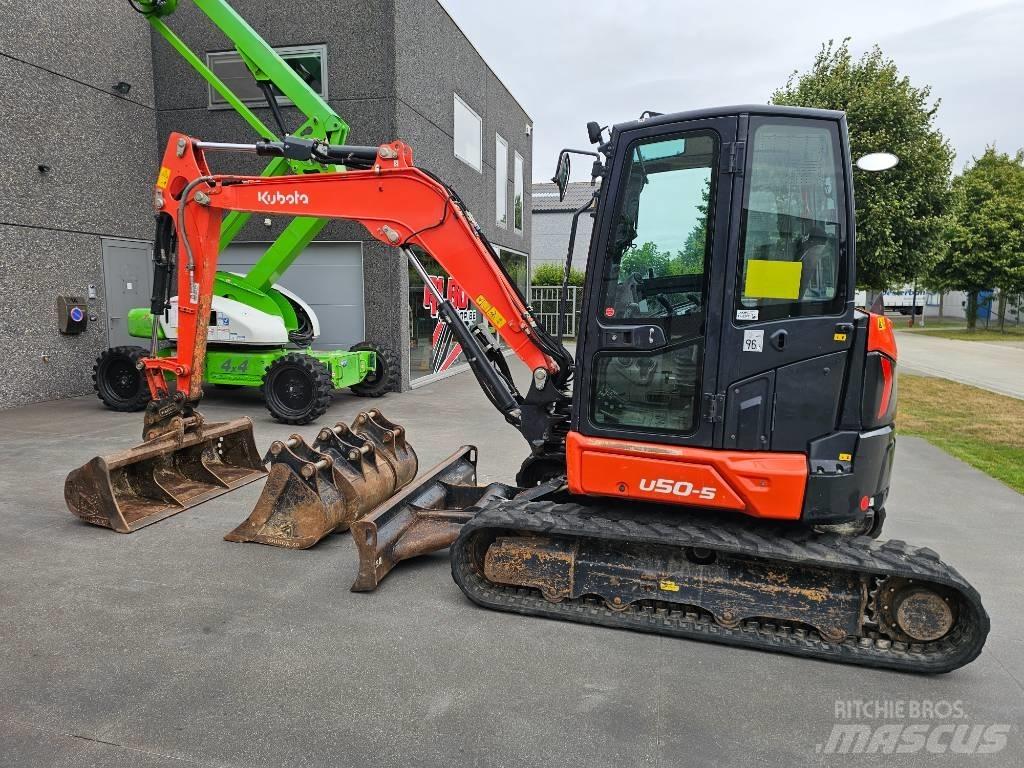 Kubota U 50-5 Mini ekskavatörler, 7 tona dek