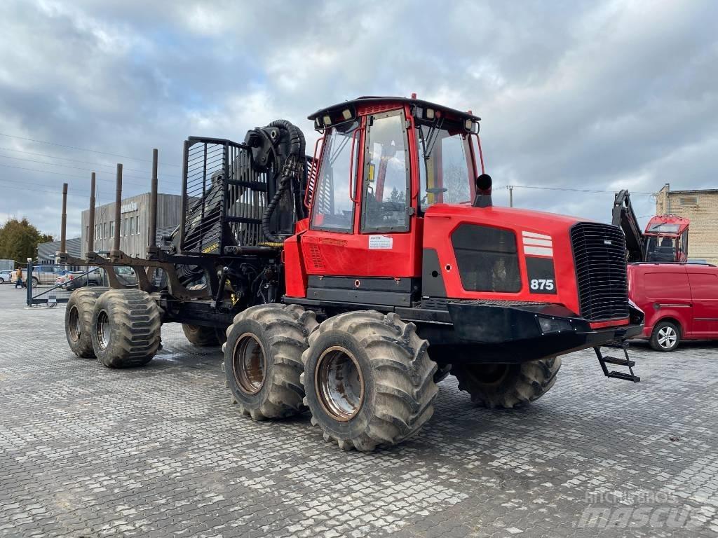 Komatsu 875 Tomruk yükleyici traktörler