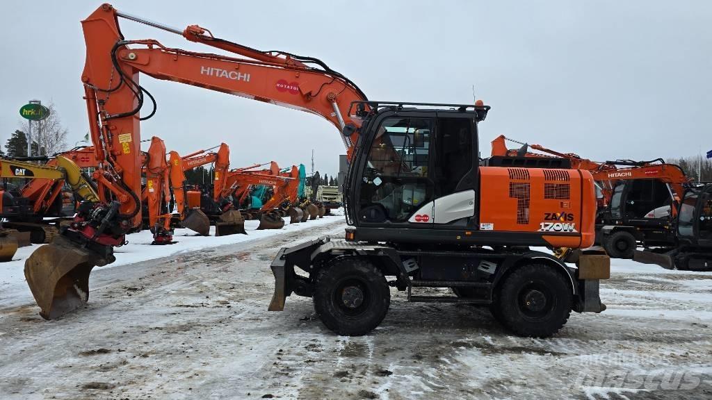 Hitachi ZX170W-6 Lastik tekerli ekskavatörler