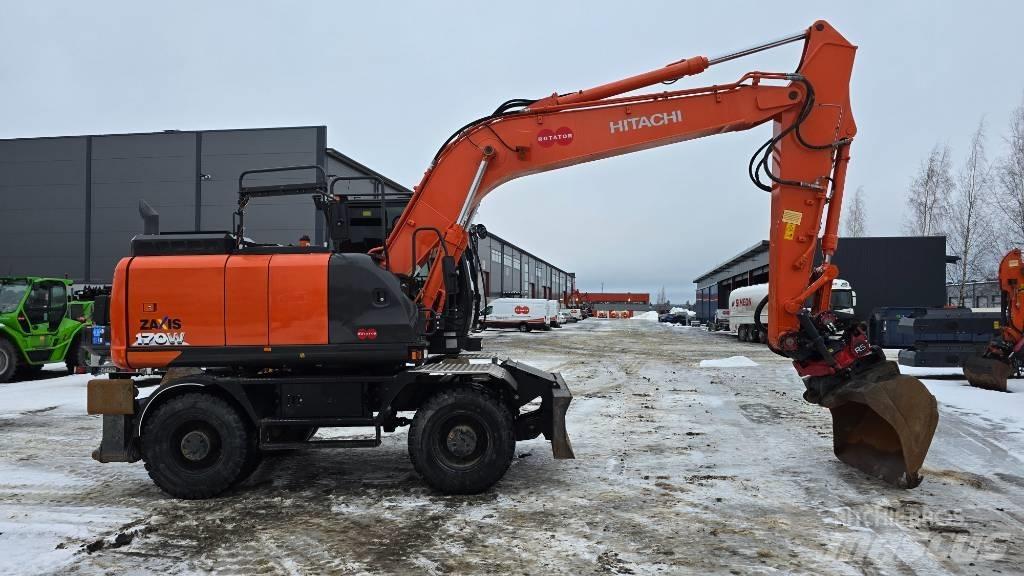 Hitachi ZX170W-6 Lastik tekerli ekskavatörler