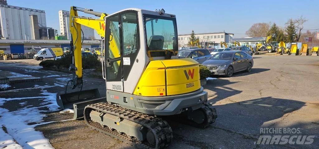 Wacker Neuson ET 58 Paletli ekskavatörler