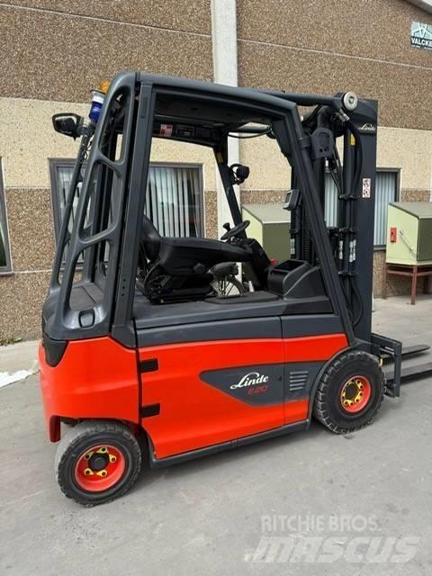 Linde E35HL Elektrikli forkliftler