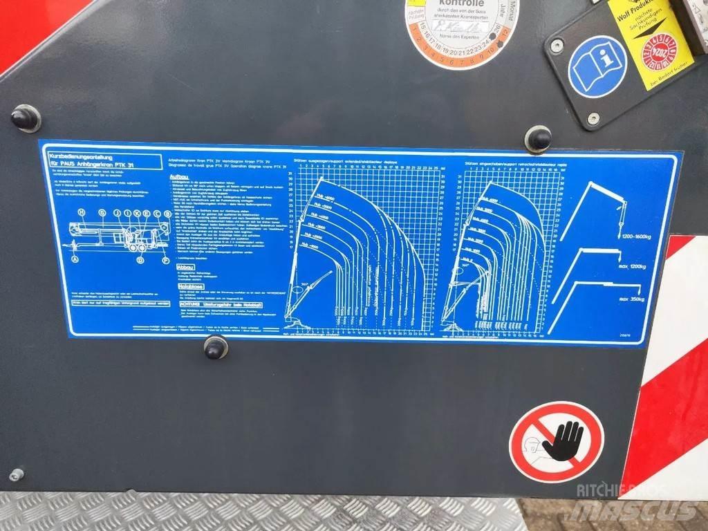 Paus PTK 31 Yol-Arazi Tipi Vinçler (AT)