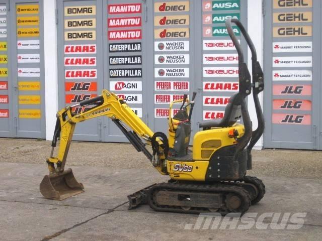 Yanmar SV 08-1A **684h** Skid steer loderler