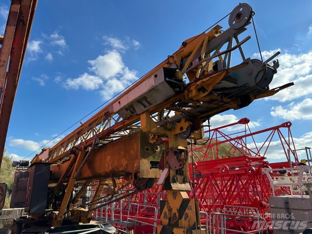 Liebherr 27 TT Kendini kuran kule vinçler