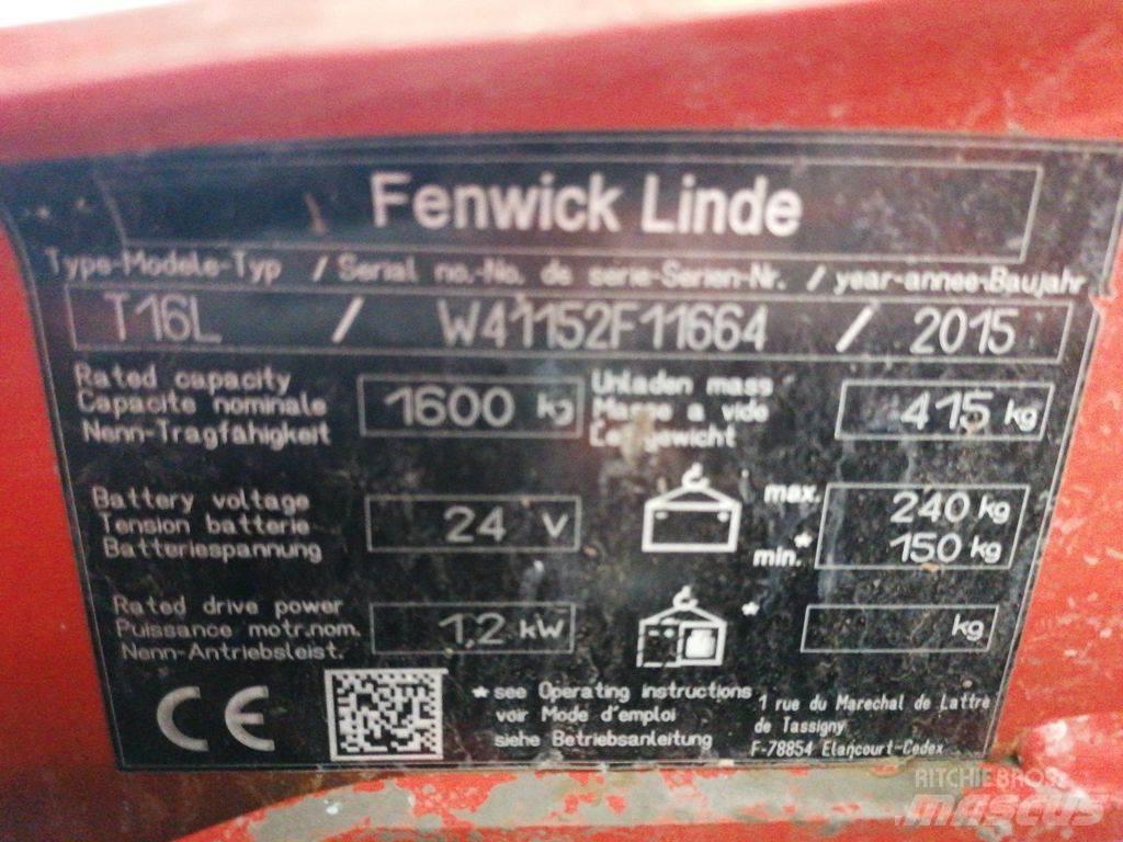 Linde T16L Transpaletler