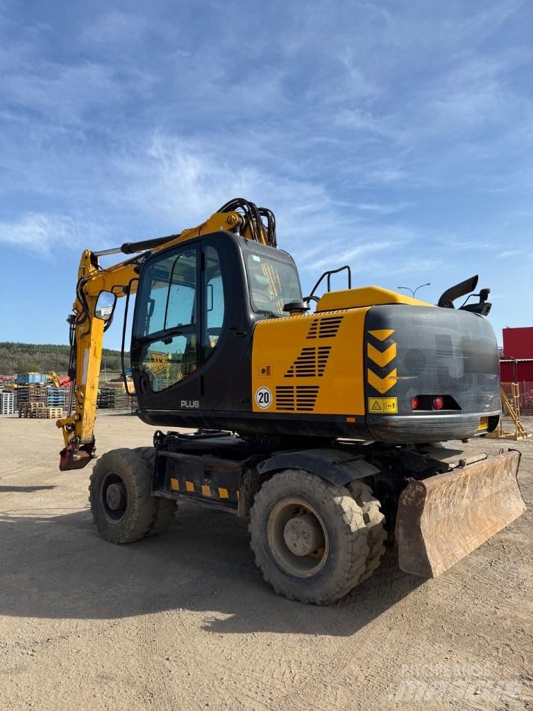 JCB JS 145 W Lastik tekerli ekskavatörler