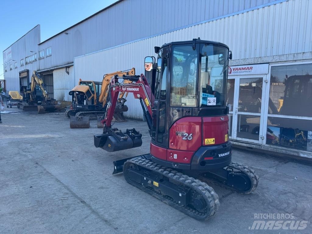 Yanmar VIO26 (11497) Mini ekskavatörler, 7 tona dek