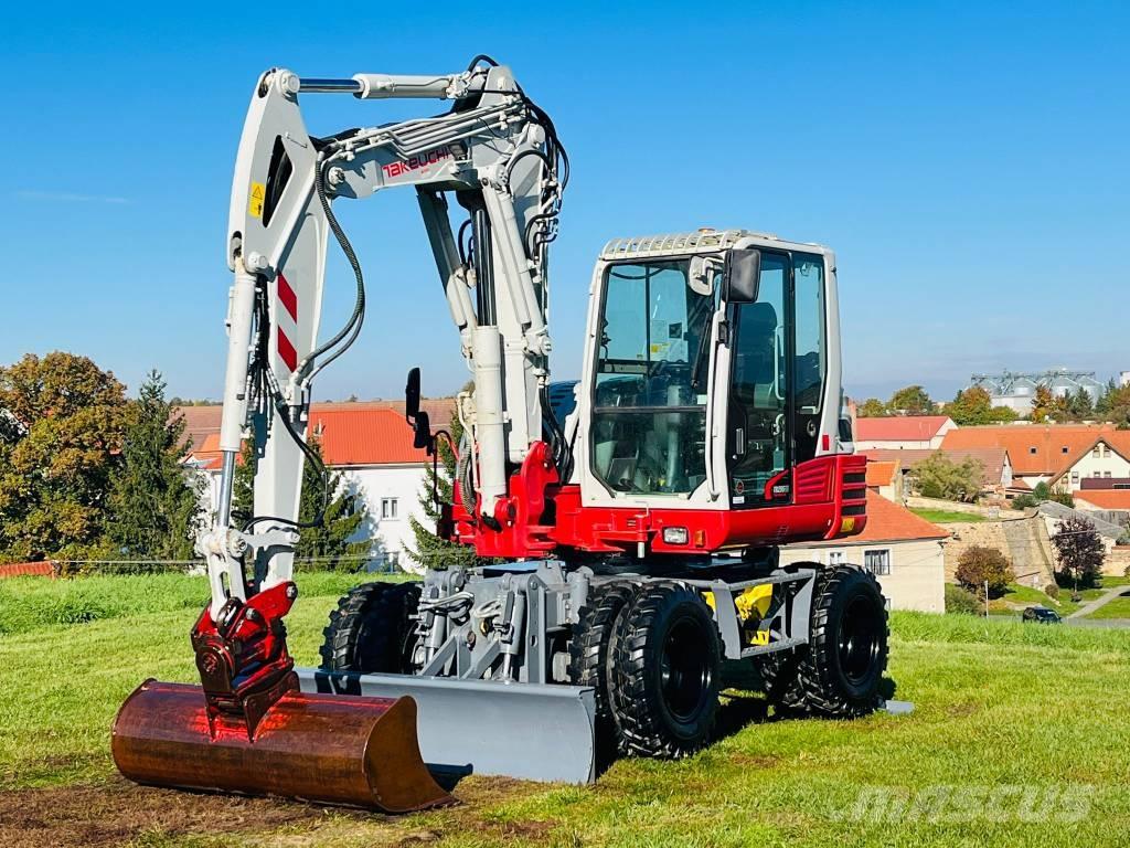Takeuchi TB 295 W Lastik tekerli ekskavatörler