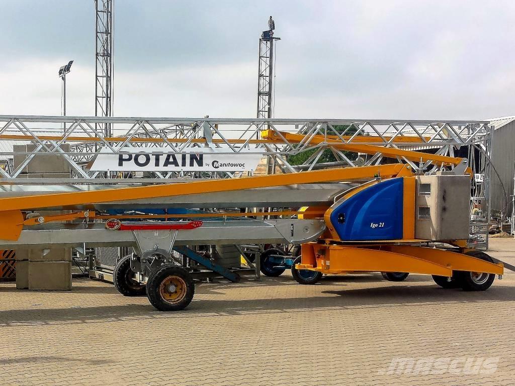 Potain IGO 21 Kendini kuran kule vinçler